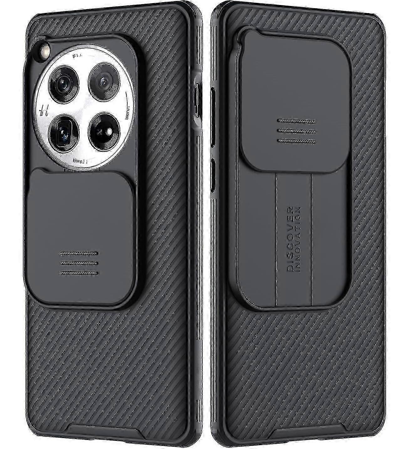 For OnePlus 12 Case, CamShield Pro Case with Slide Camera Cover, Slim Fit Thin Shockproof Cover For OnePlus 12 5G -CPVP
