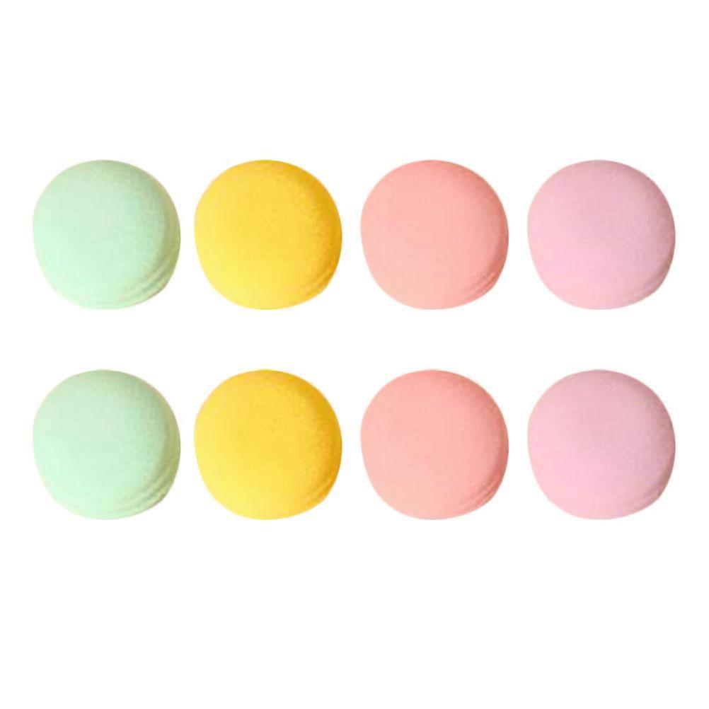Makeup Puff for Women Assorted Color Hydrophilic PU Beauty Tools with 8 Pcs 0.5 Inch