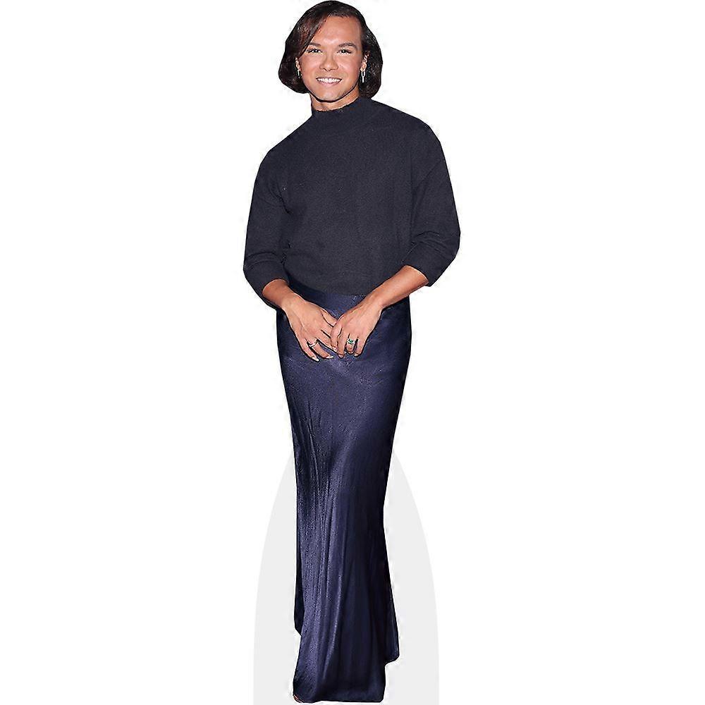 Damian Terriquez (Skirt) Cardboard Cutout (lifesize OR mini size). Standee. Stand Up.
