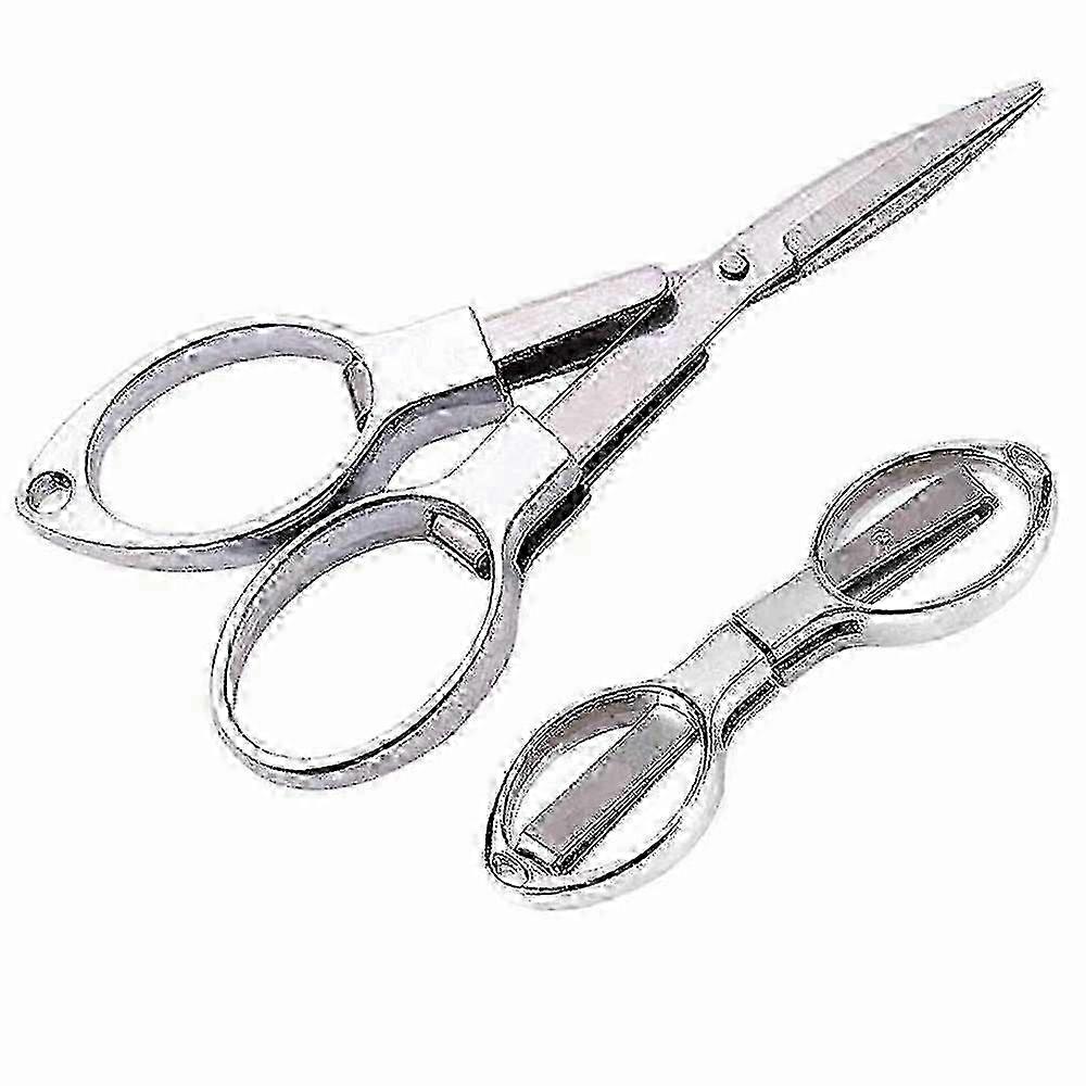 Retractable Stainless Steel Folding Scissors