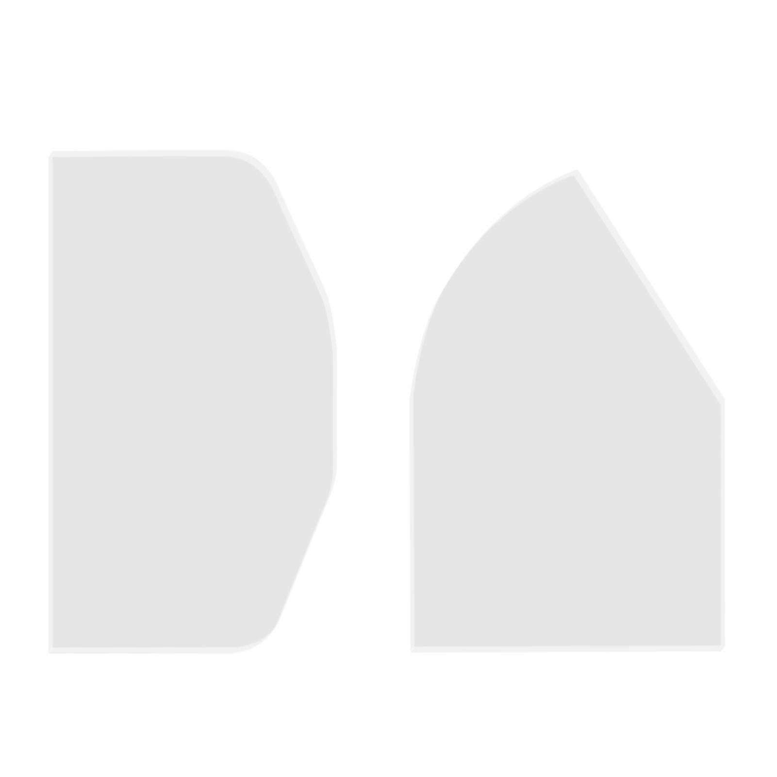 Plastic Bag Template Set Lightweight Portable Patchworks Ruler for DIY Art Craft
