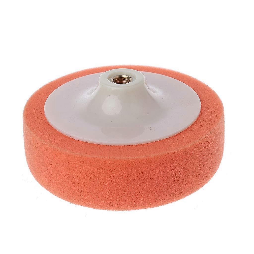 6 Inch 15 cm Car Polishing Pad for Waxing and Buffing - Durable Foam Material, Universal Compatibility, Ideal for Auto Detailing
