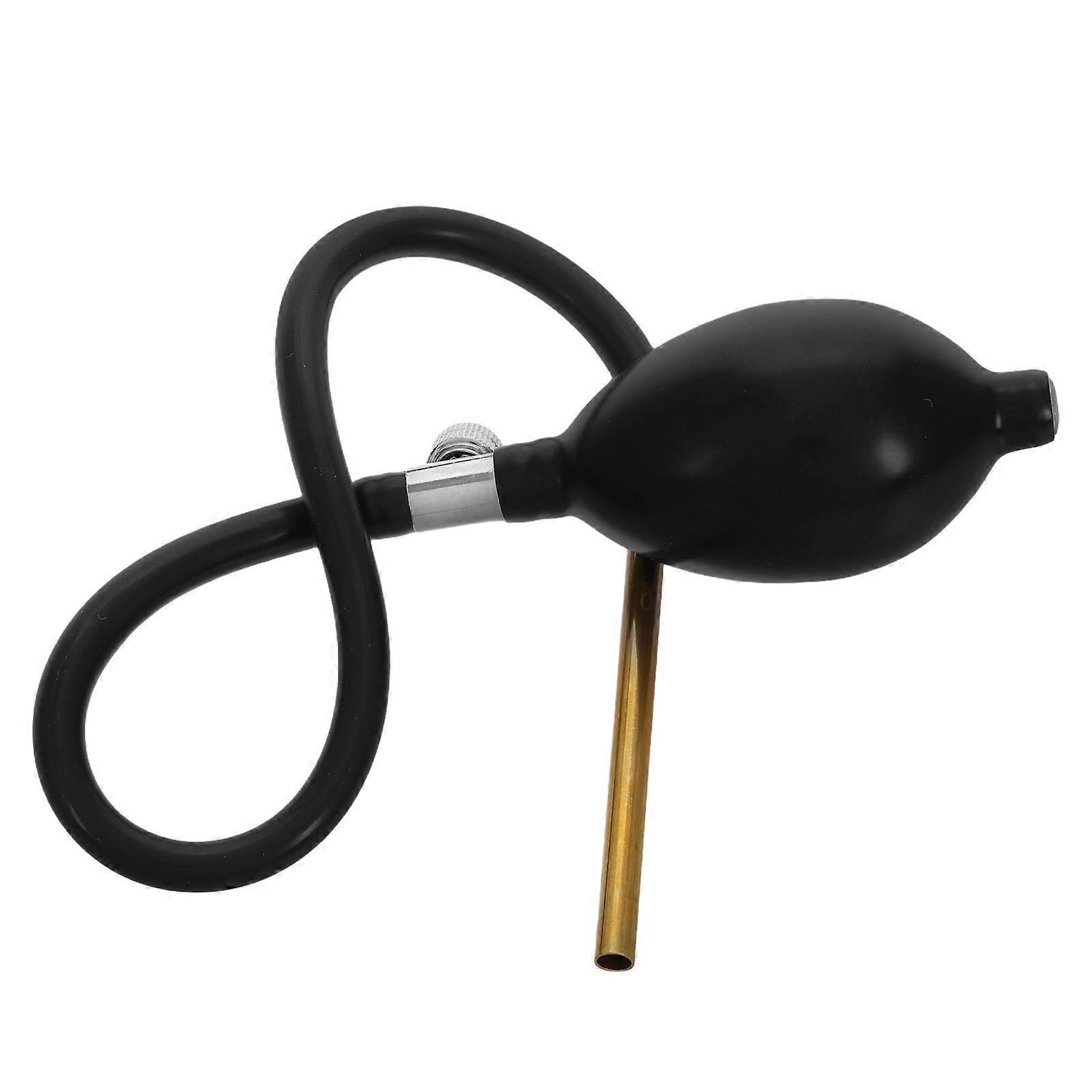 Sugar Art Blowing Pump with Copper Tube and Rubber Ball for Candy Crafting, Sugar Cookies Decorating, and Baking Supplies – Easy to Use for Parties