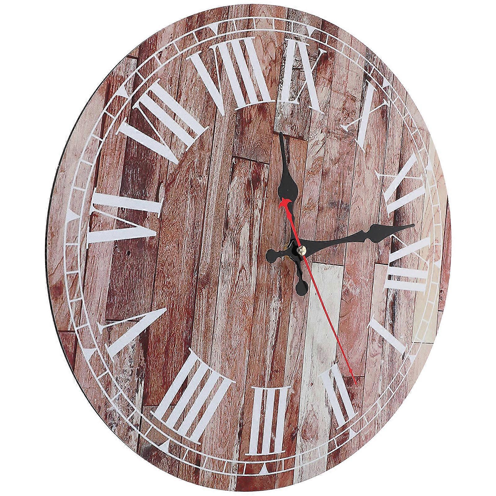 Modern Simple Round Wall Clock   Silent Digital Hanging Decor for Home, Office, Bedroom, Kitchen & Living Spaces