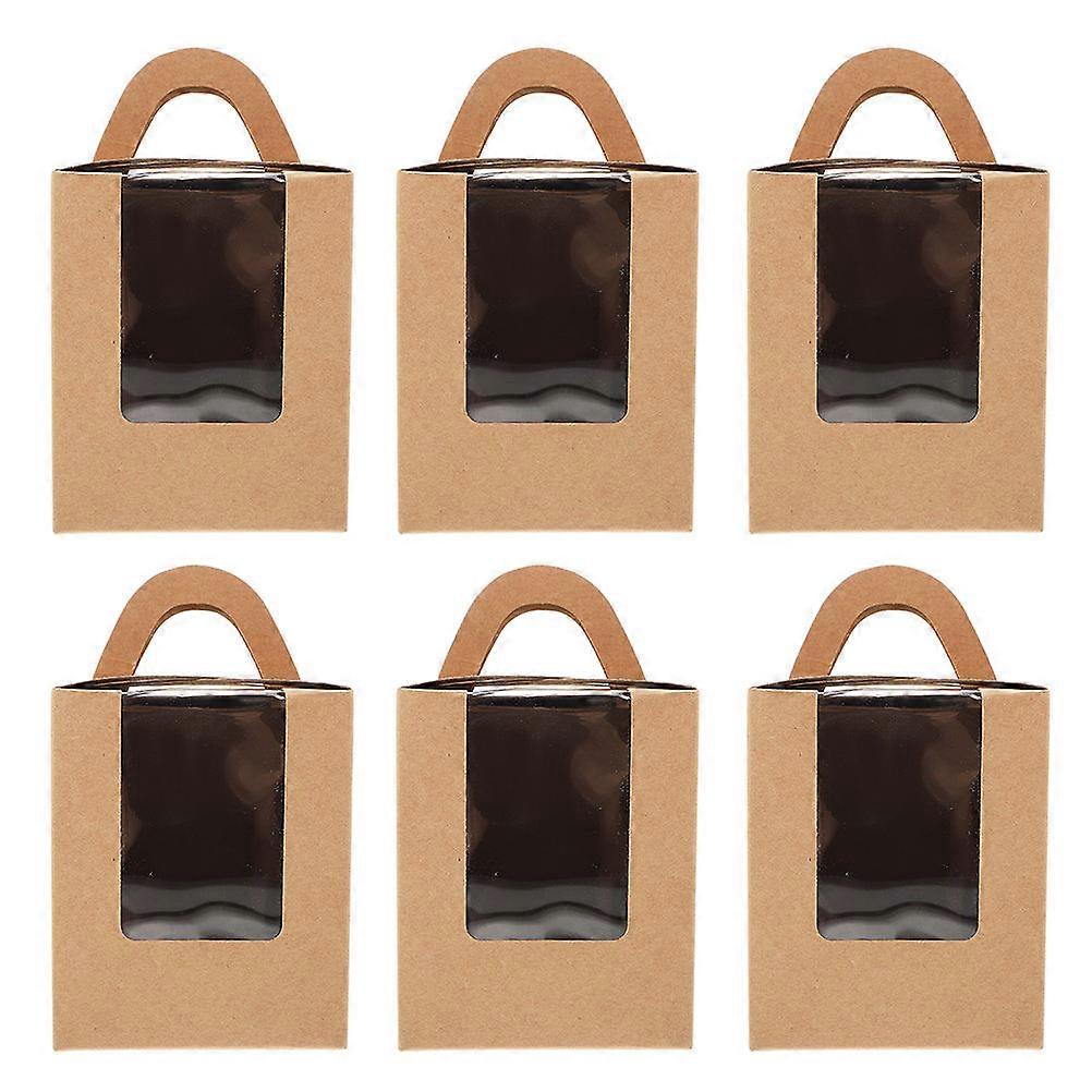 Brown Paper Cake Box for Storage Use Lightweight and Safe Perfect for Various Occasions 1 Set