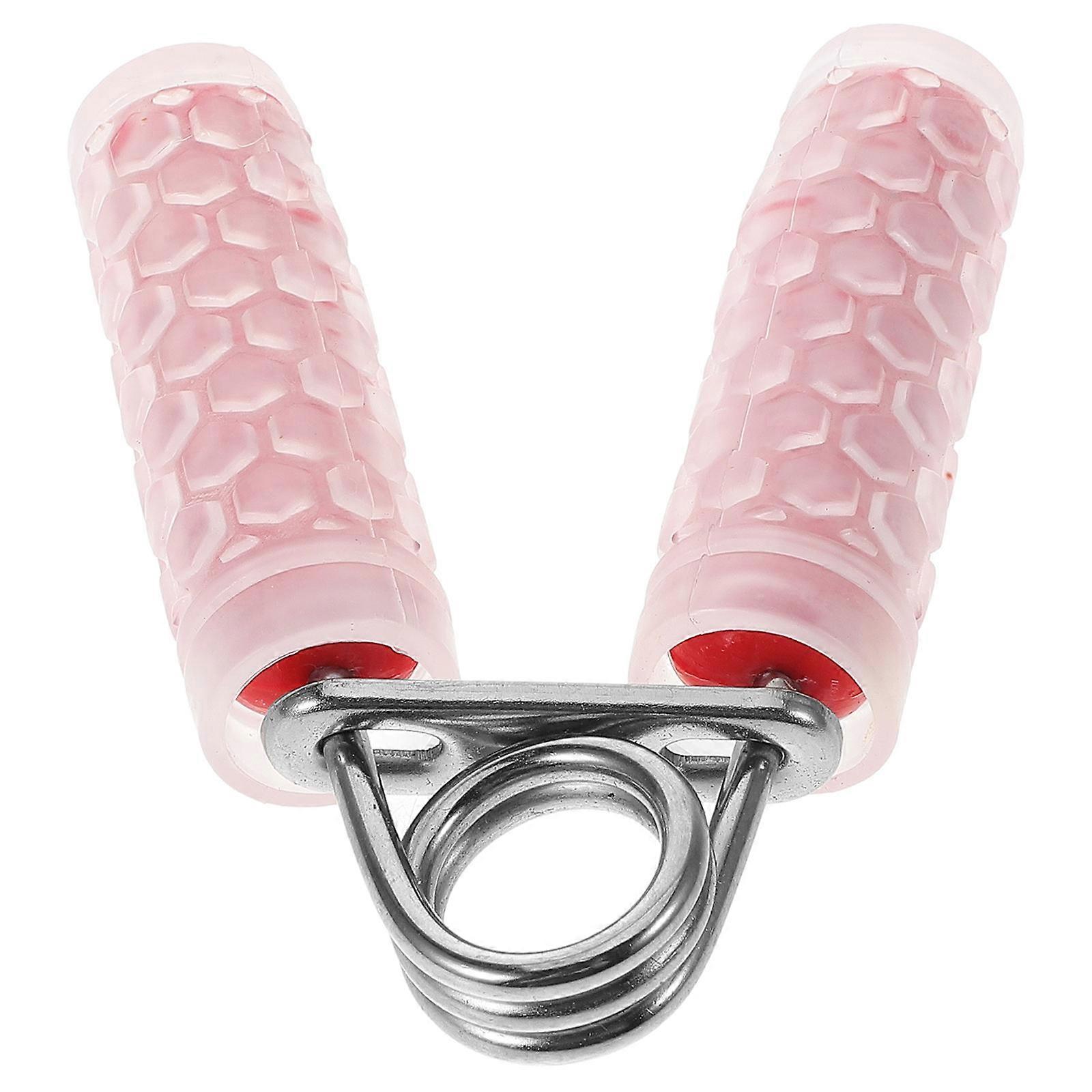 ハンドグリップ強化剤グリップストレングストレーナーミュージシャン旅行人間工学に基づいたデザインの鋼材1個