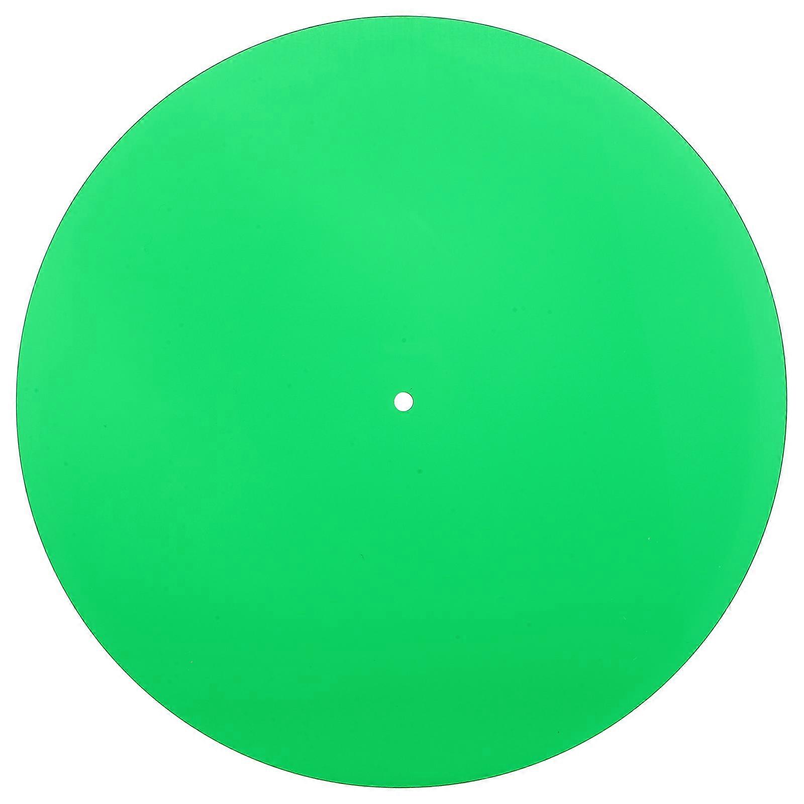 Acrylic Turntable Slipmat for Vinyl Records – Vibration Reducing Platter Mat with Slip Design, Easy to Clean, Enhanced Stability for Accurate