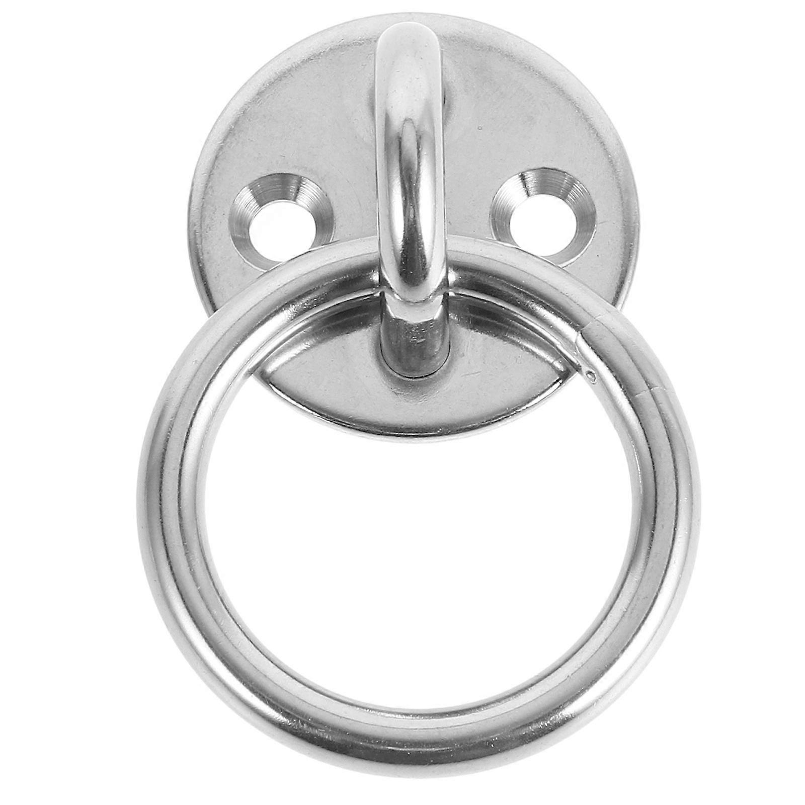 Boat Accessories Marine Eye Plate Hook Ring Convenient Use 2 48X1 18X0 83IN 1Set