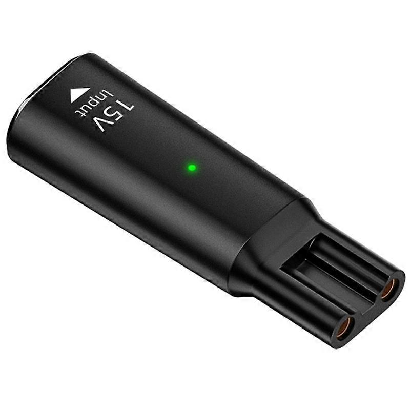 För Philips rakapparater Hårklippare Laddningsadapter Typ-C hona till 15V Oval Adapter