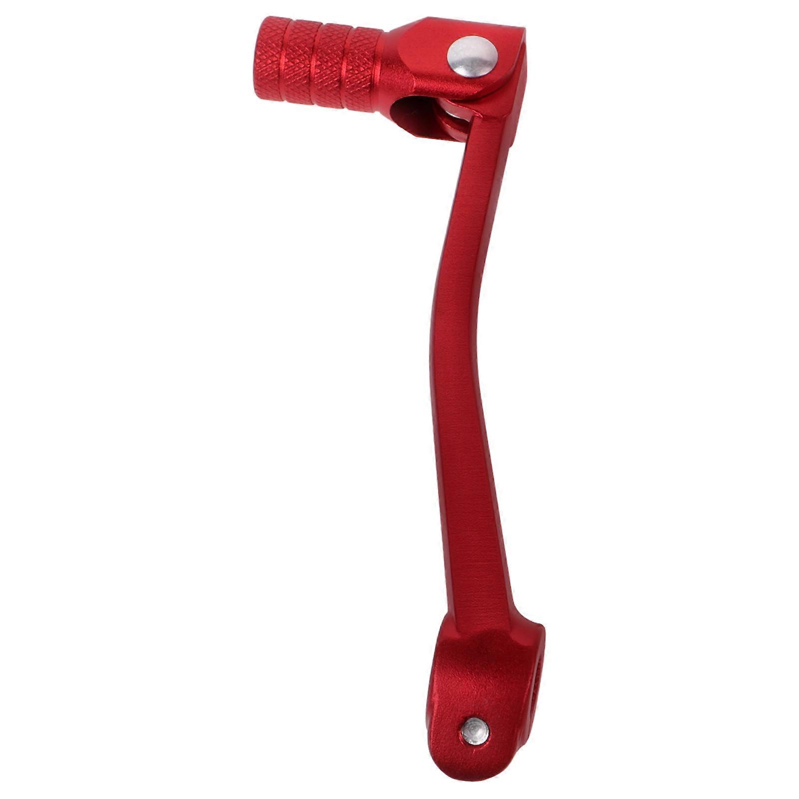 Shift Lever Replacement Motorcycle For Off-Road Adventure Red Aluminum Foldable Design 1Set