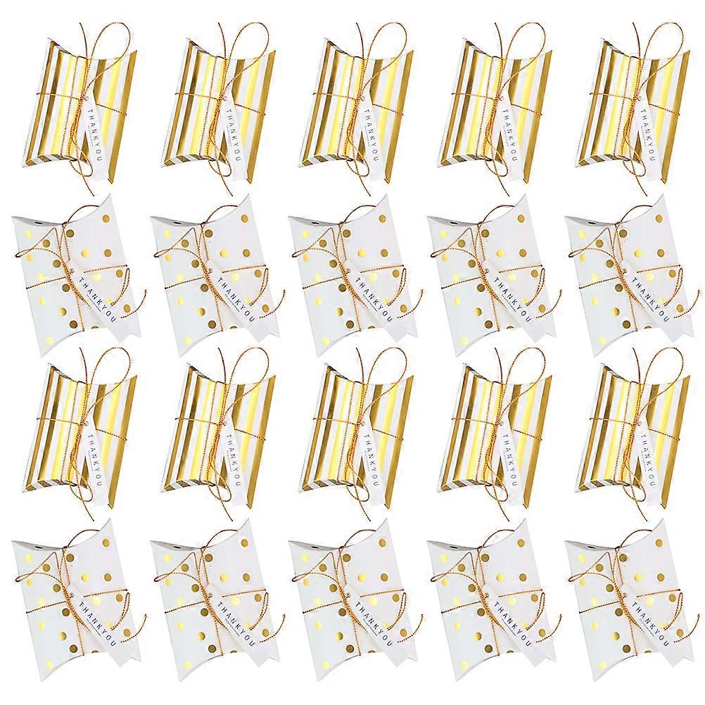 Box For Party Favors Elegant Design Paper Storage For Parties 3.62x2.55x0.98inch 50Pcs
