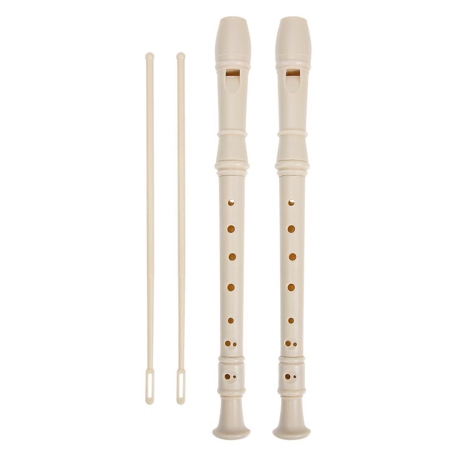 2 Sets Clarinet Durable Resin Wind Instrument for Beginners, Practice & Learning Music Skills for Young Musicians
