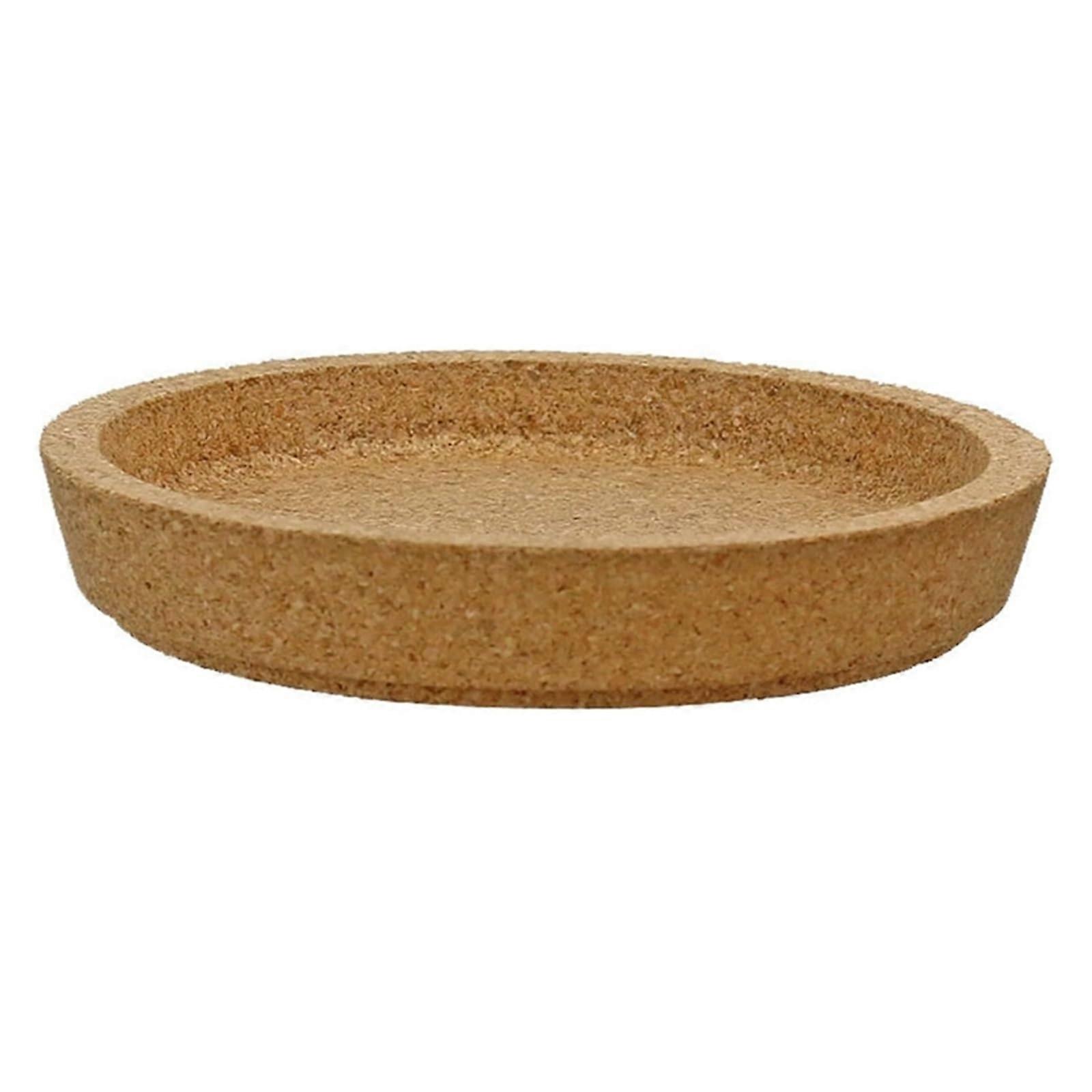 Round Cork Coaster for Tea and Coffee, Natural Durable Drink Holder, Portable DIY Mat, 10.3cm x 1.8cm, Brown