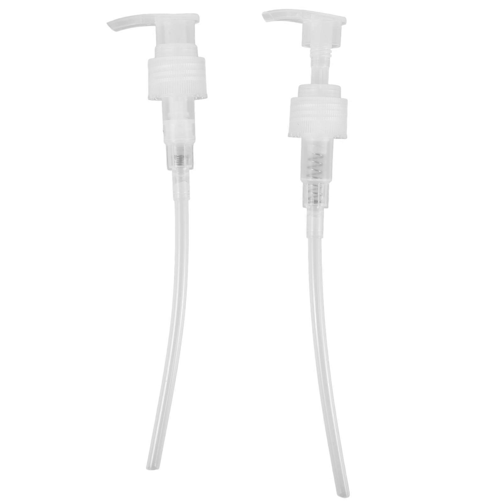 Butelki na mydło Cylindryczna plastikowa pompa dozująca balsam do szamponu Mydło do rąk Travel Use 2Szt