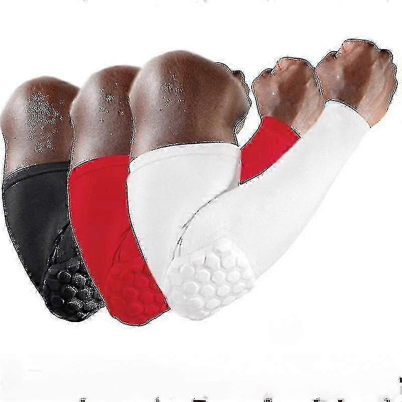 Arm Protection Sleeve, Arm And Elbow Guards For The Support And Protection Of The Forearm - Black - Aespa