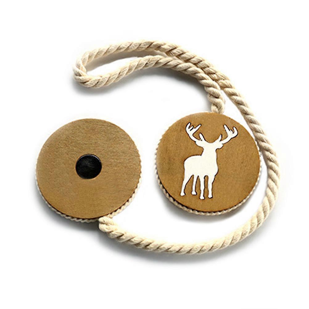 Drape Tiebacks Pastoral Bomull Håndlaget Heltre Hjemmekontor Dekorative Gardiner Vev Holdbacks 1Pack