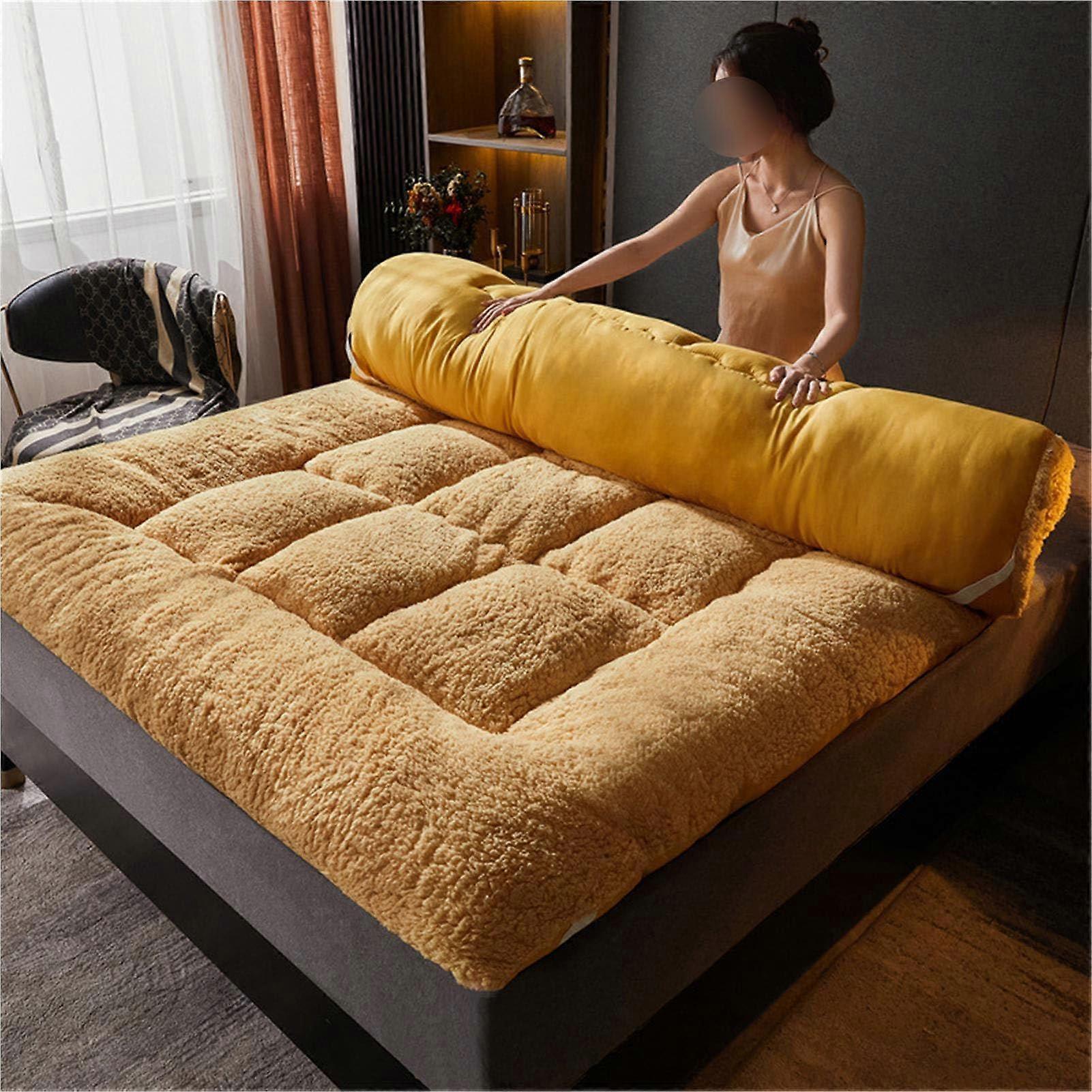 Japanese Floor Mattress Foldable Mat For Dorms And Camping Four Seasons Breathable Single Or Double Size Model 3 180*200