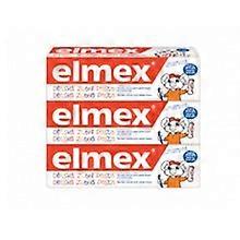 エルメックス - キッズトリオ歯磨き粉 (3個入) - 子供用歯磨き粉 50ml