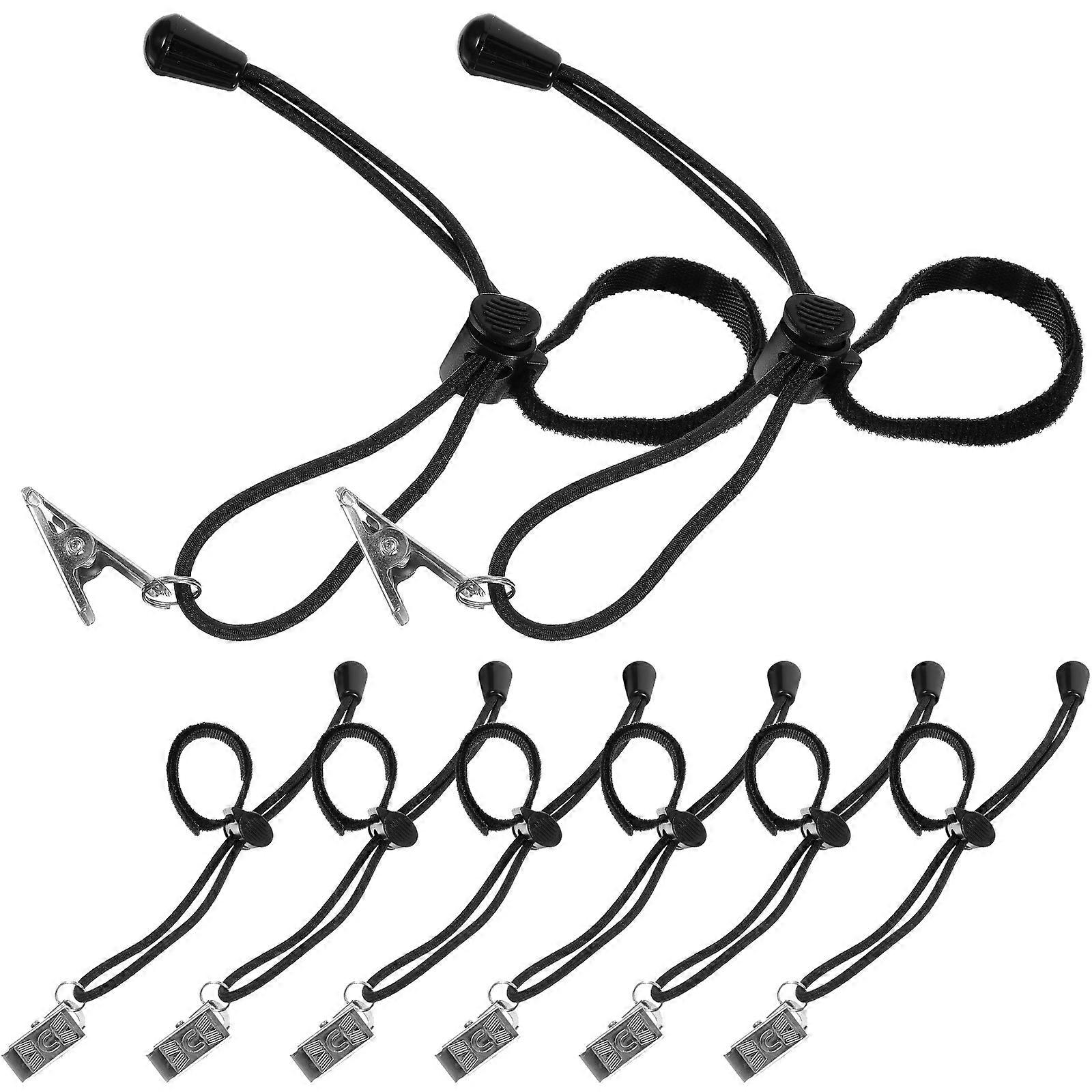 Photographie Toile De Fond Clip De Tissu Réduire Les Plis Et Les Inrégularités 8Pcs