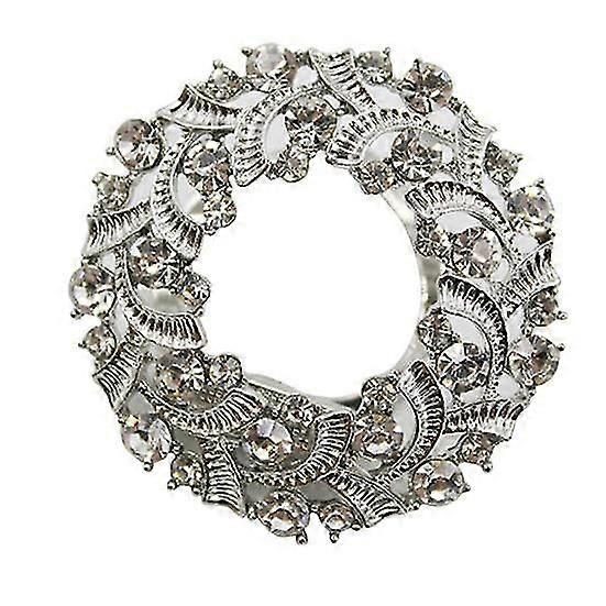 Scarf Buckle Shiny Lightweight Elegant Scarf Brooch for Party