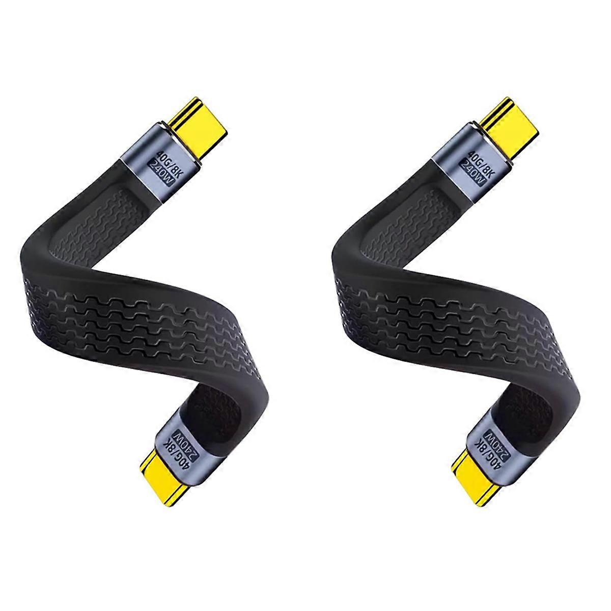 40Gbps USB 4.0 PD 240W Fast Charging Cable for Phone Notebook
