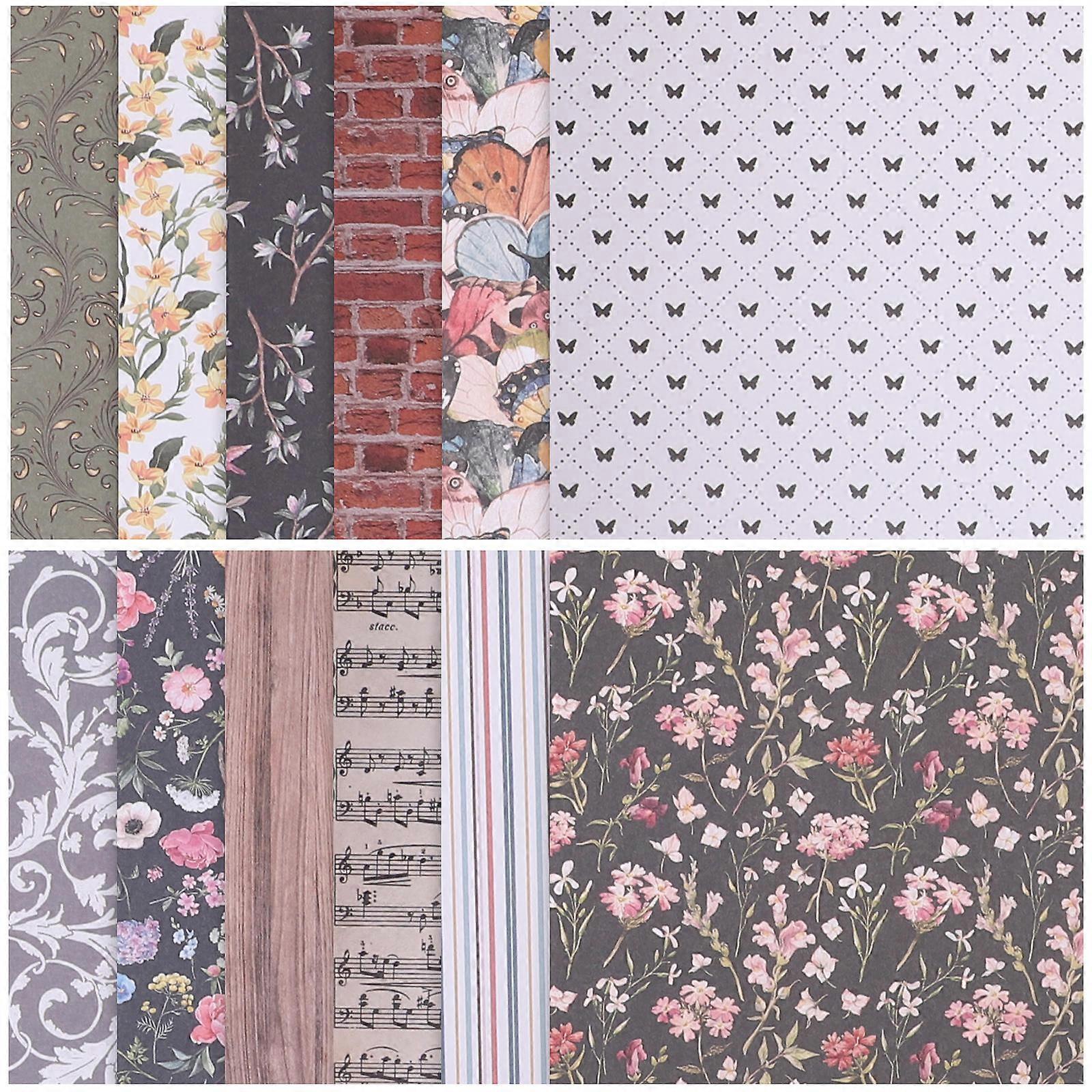 Hand Account Paper Creative Paper For Family Activities Assorted Color 15x15 Cm 24Pcs