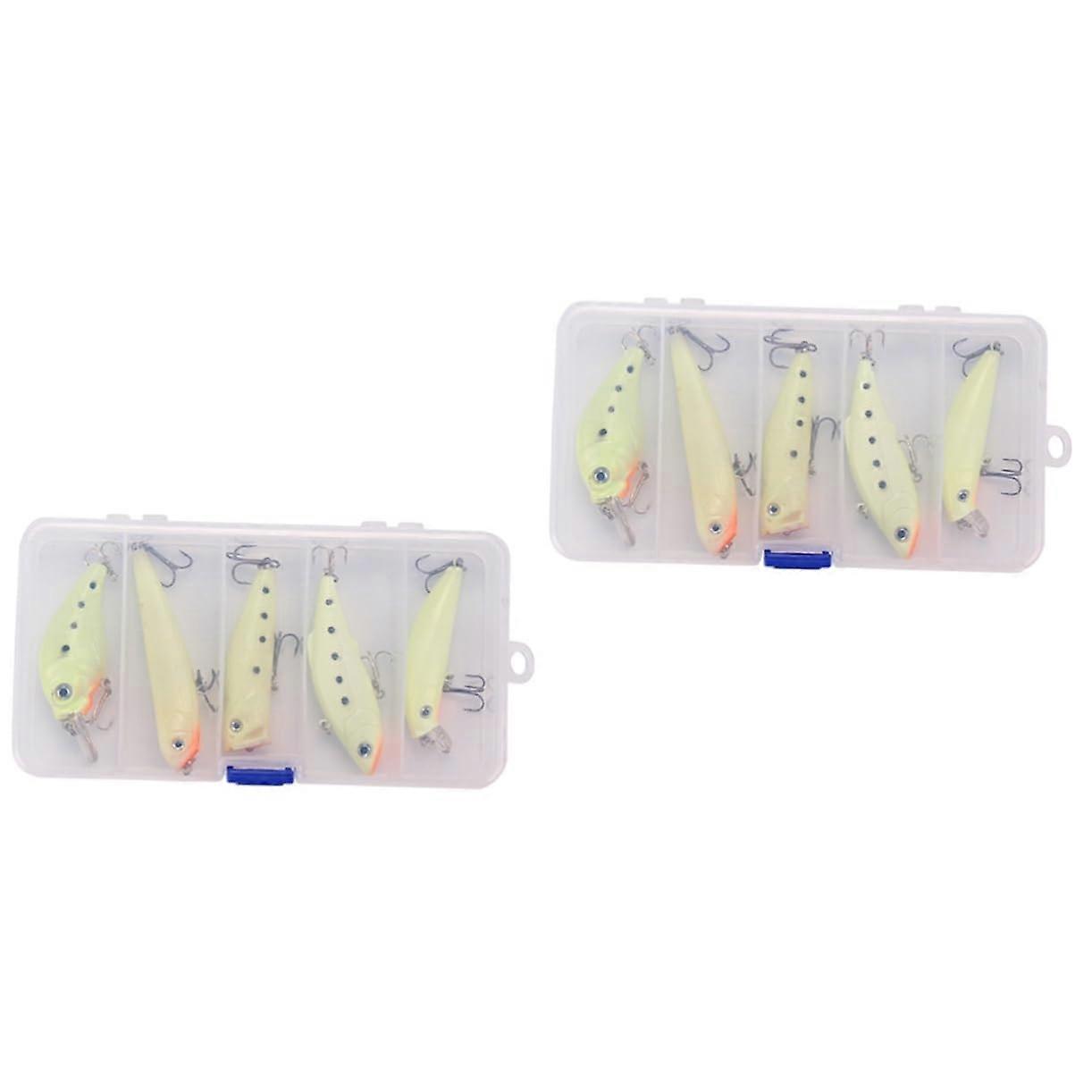 10 Pack Realistic Fishing Lures for Bass Fishing, Bionic Simulation Bait, Durable Soft Plastic, Angler Gear