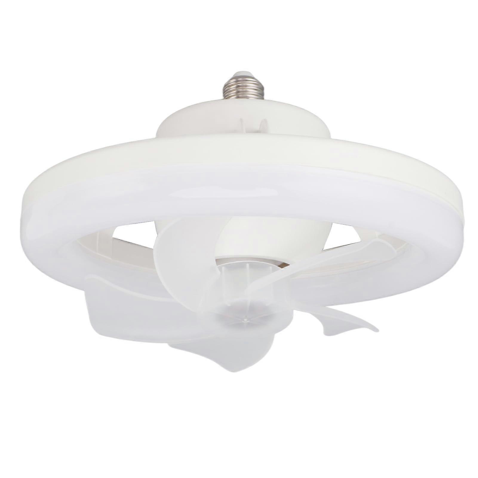Modern Ceiling Fans with Lighting, Dimmable Ceiling Fan with Low Profile, 5 Blades, LED Lamps, Ceiling Fans with for Garage, Bedroom