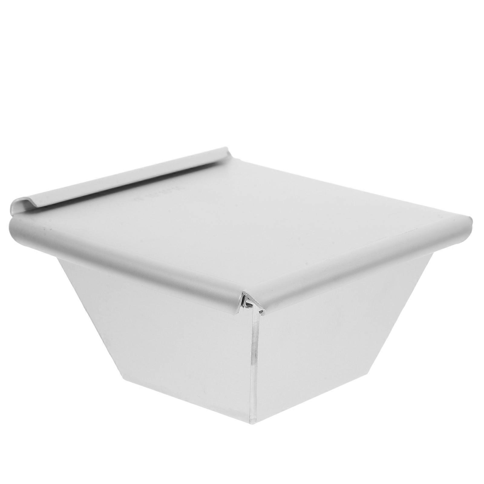 Bread Mold For Baking Heat Conduction Uniform Heating Anodized Surface Silver 1Pack