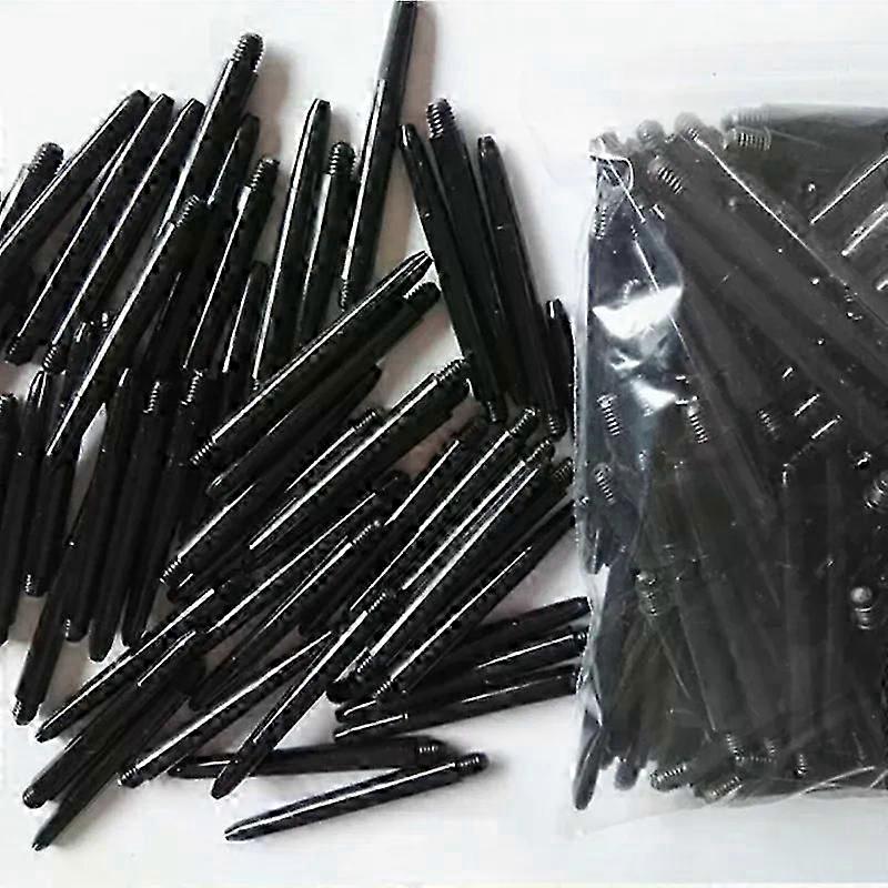 100pcs/Package Nylon Dart Shafts 2BA Screw Thread Plastic Darts Rod Stems Darten Darts Accessories