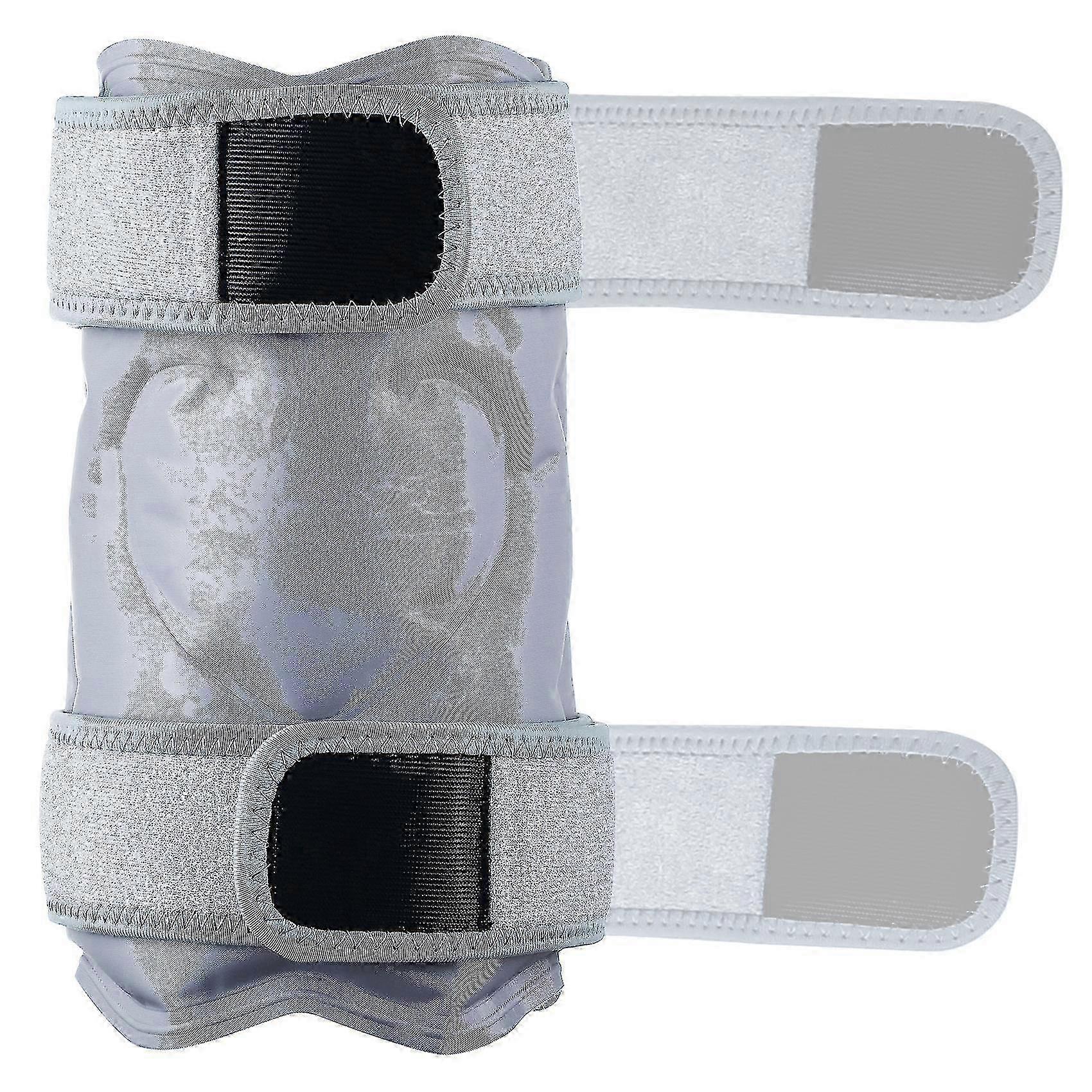 Knee Brace Gel Ice Pack with Heated Joint Warming Strap