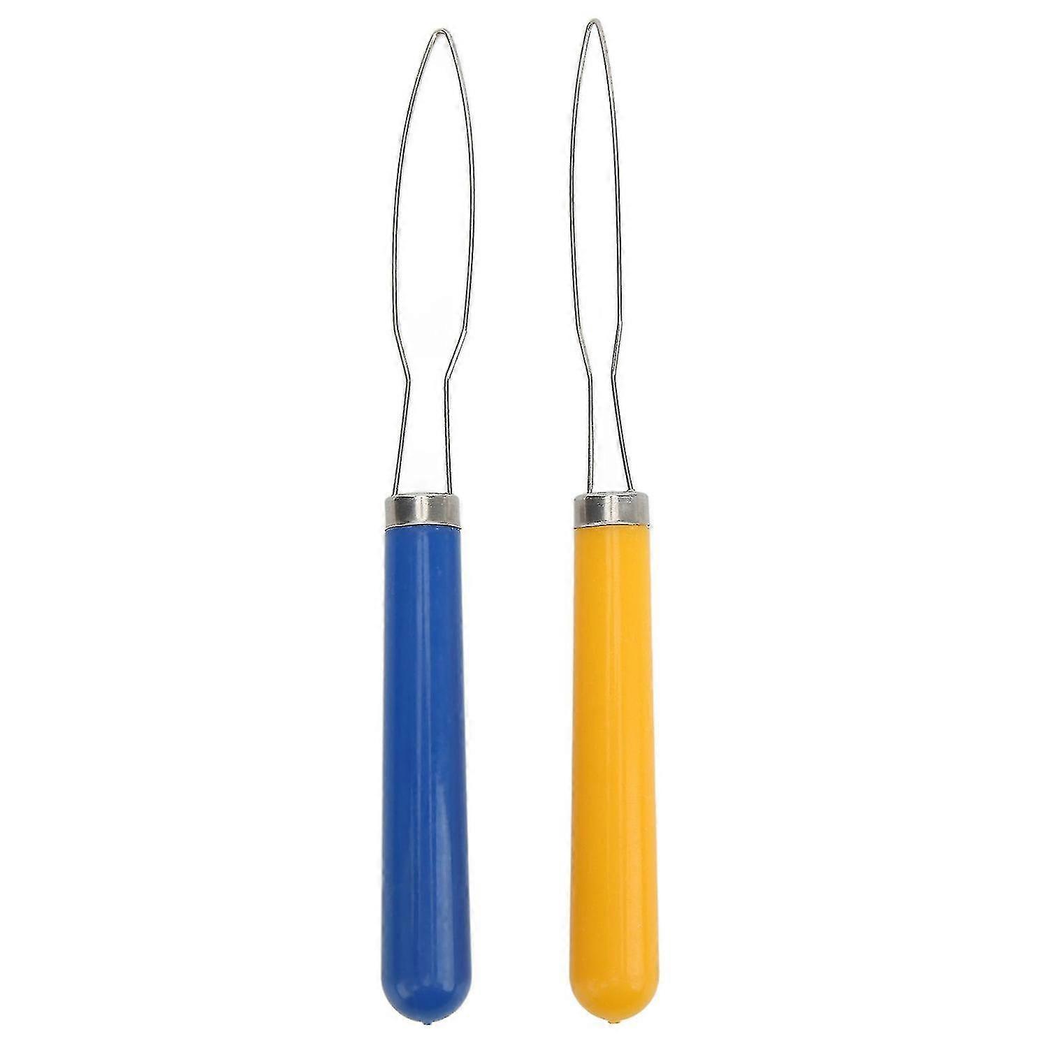 2pcs Multi-Color Button Hook Portable Tool for Sewing and Tailoring