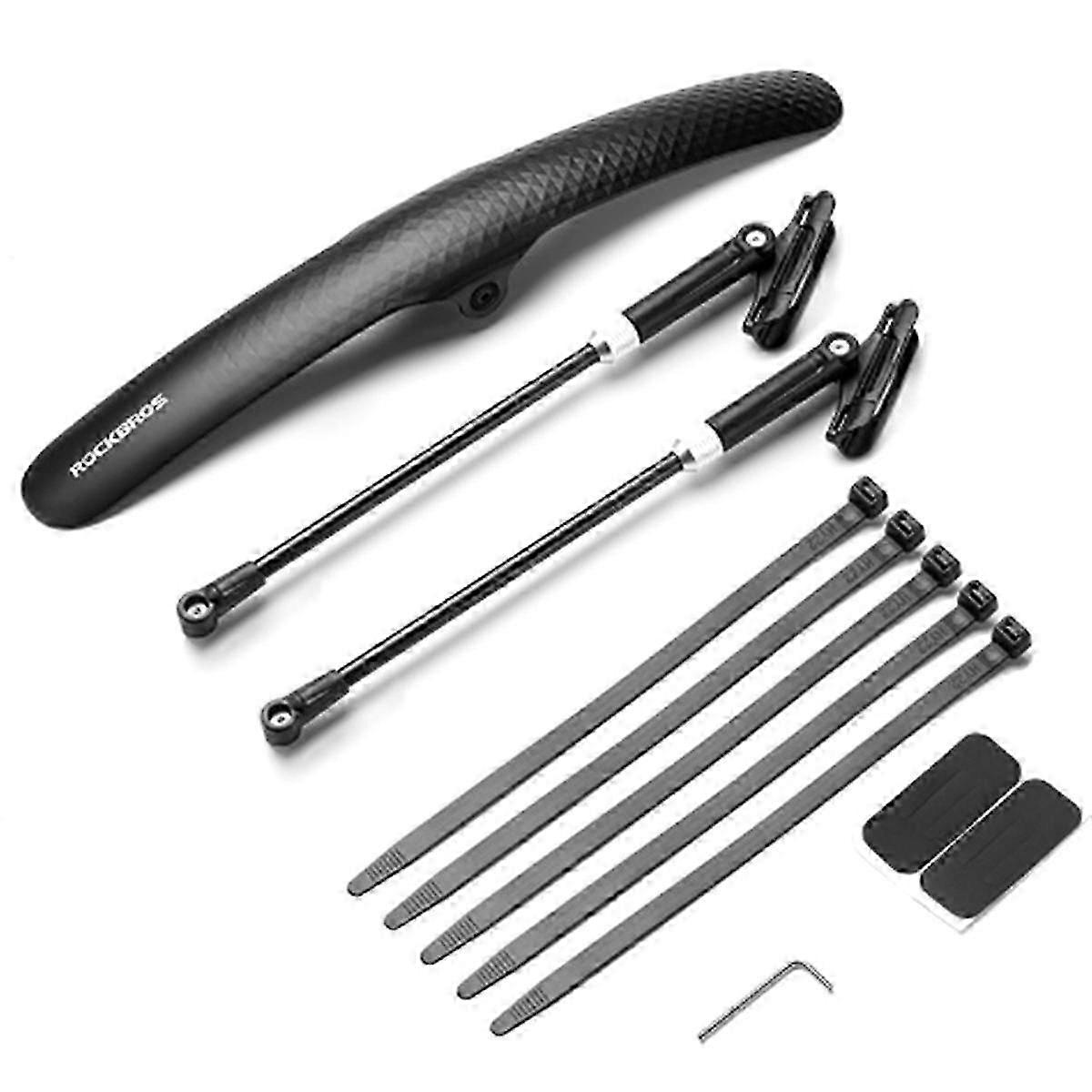 Adjustable Bicycle Mudguards PP Plastic Mudguard Set for Road Biking