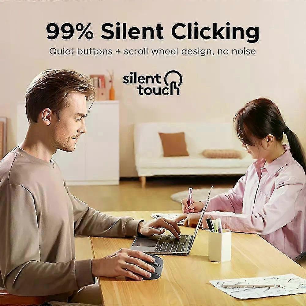 Ergonomic Wireless Vertical Mouse with Bluetooth 5.2 and 2.4G, 1600 DPI, 6 Buttons for Laptop and Desktop