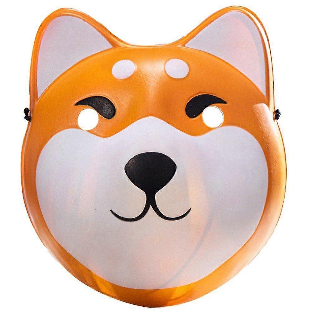 Shiba Inu Mask for Adults and Kids, Animal Cosplay Costume for Halloween, Carnival, and Masquerade Parties