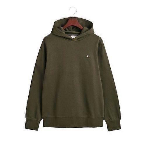 Gant Mens Archive Shield Embroidered Hoodie