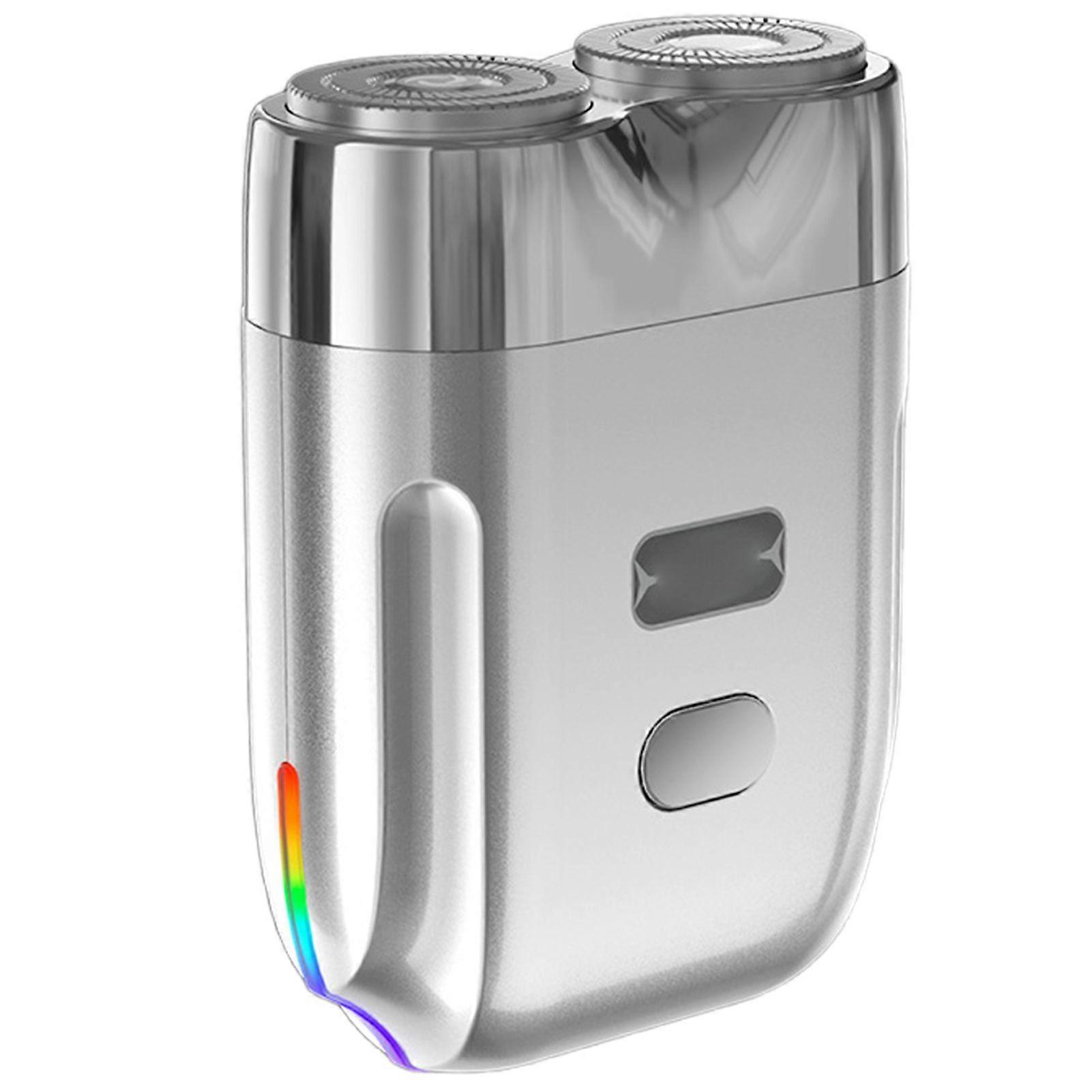 Portable Rechargeable Electric Shaver for Men Wet Dry Waterproof Cordless Shaver for Home Travel Daily Use