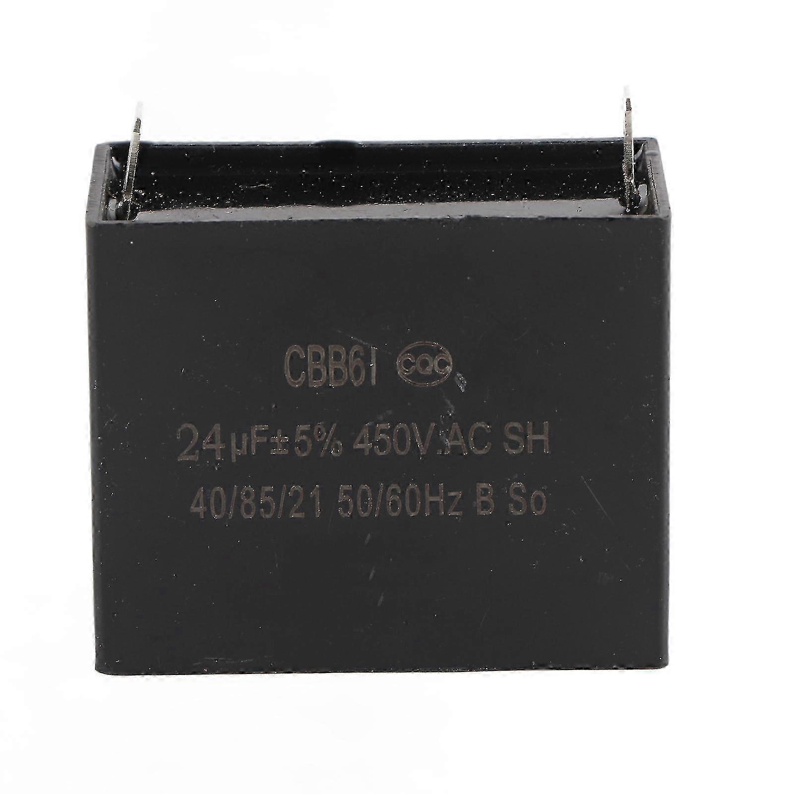 Πυκνωτής εκκίνησης για γεννήτριες 450V AC 24uF 50/60Hz κατάλληλος για διάφορες τάσεις