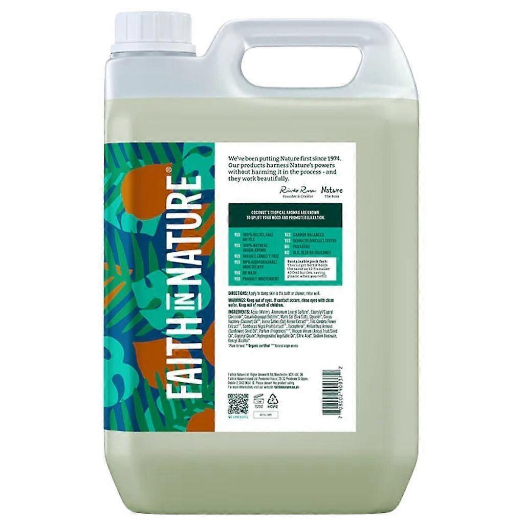 Faith in Nature Coconut Body Wash 5L