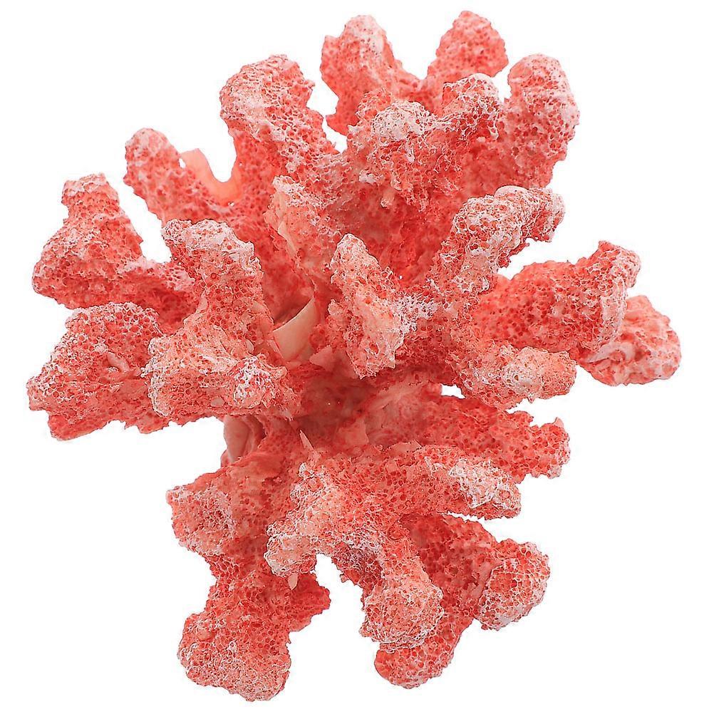 Landscape Aquarium Ornament Resin Coral Decoration Durable Resin Technology Fish Enthusiasts 1Set