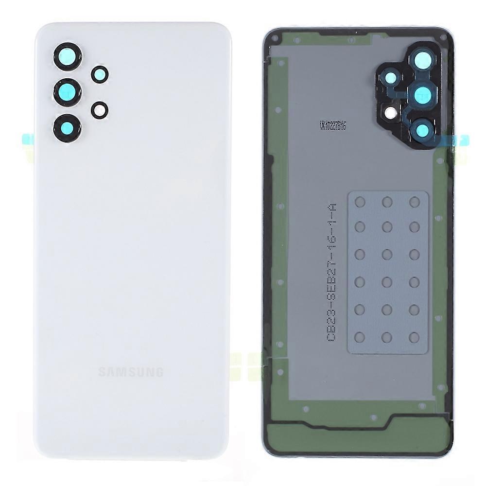 Tylna osłona obudowy baterii OEM z naklejką samoprzylepną Osłona obiektywu tylnego aparatu do Samsung Galaxy A32 4