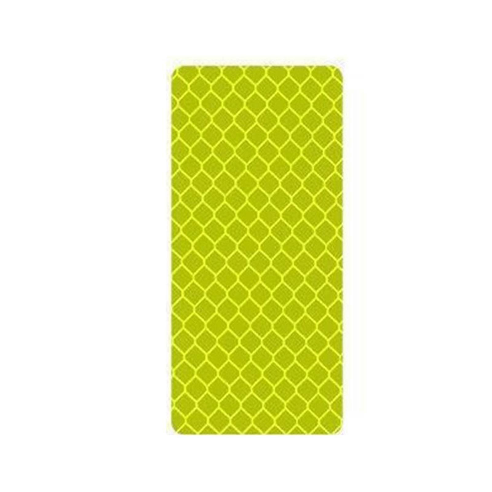 10pcs Car Bumper Reflective Stickers Reflective Warning Strip Secure Reflector Stickers Decals