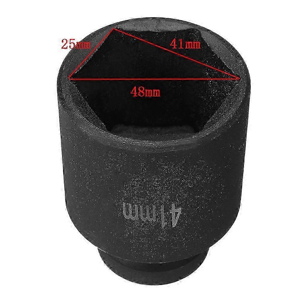 TroveMart 6 Point 41mm Deep Impact Socket 1 2 Drive Spindle Axle Nut Socket Hub Spindle Axle Nut Remove Install Tools