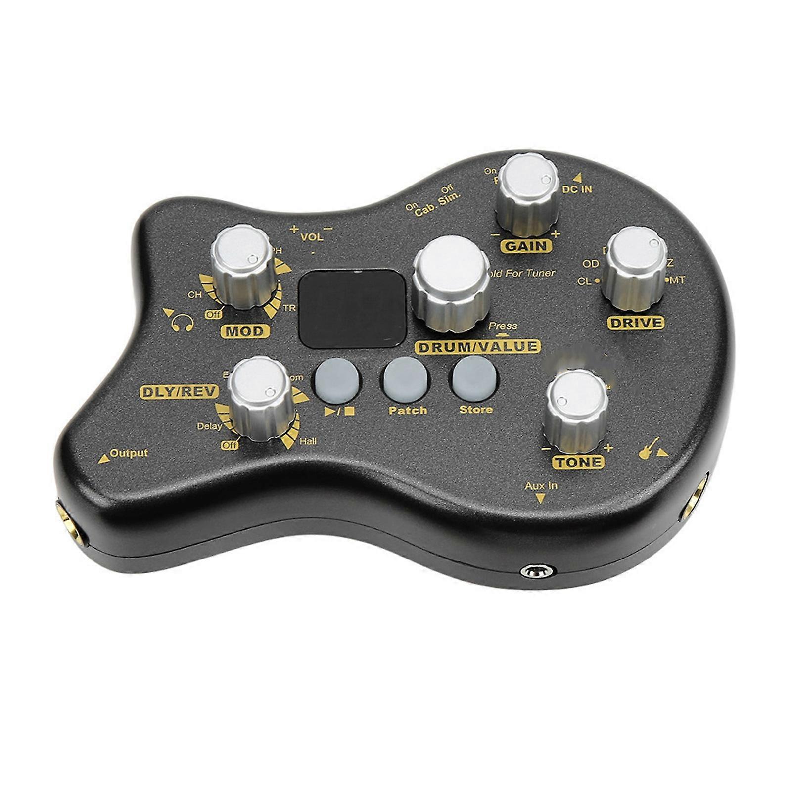 Guitar Multi Effects Processor Effect Pedal POGO Delay Reverb Distortion Instrument Accessory
