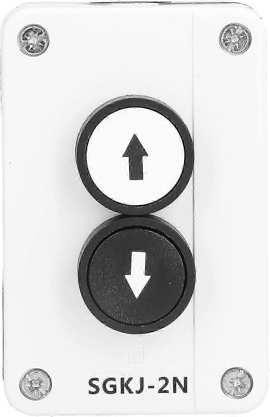 2025 Latest Model RainProof Up-Down Switch Control Box, AC 400V 10A Momentary Up Down Swi