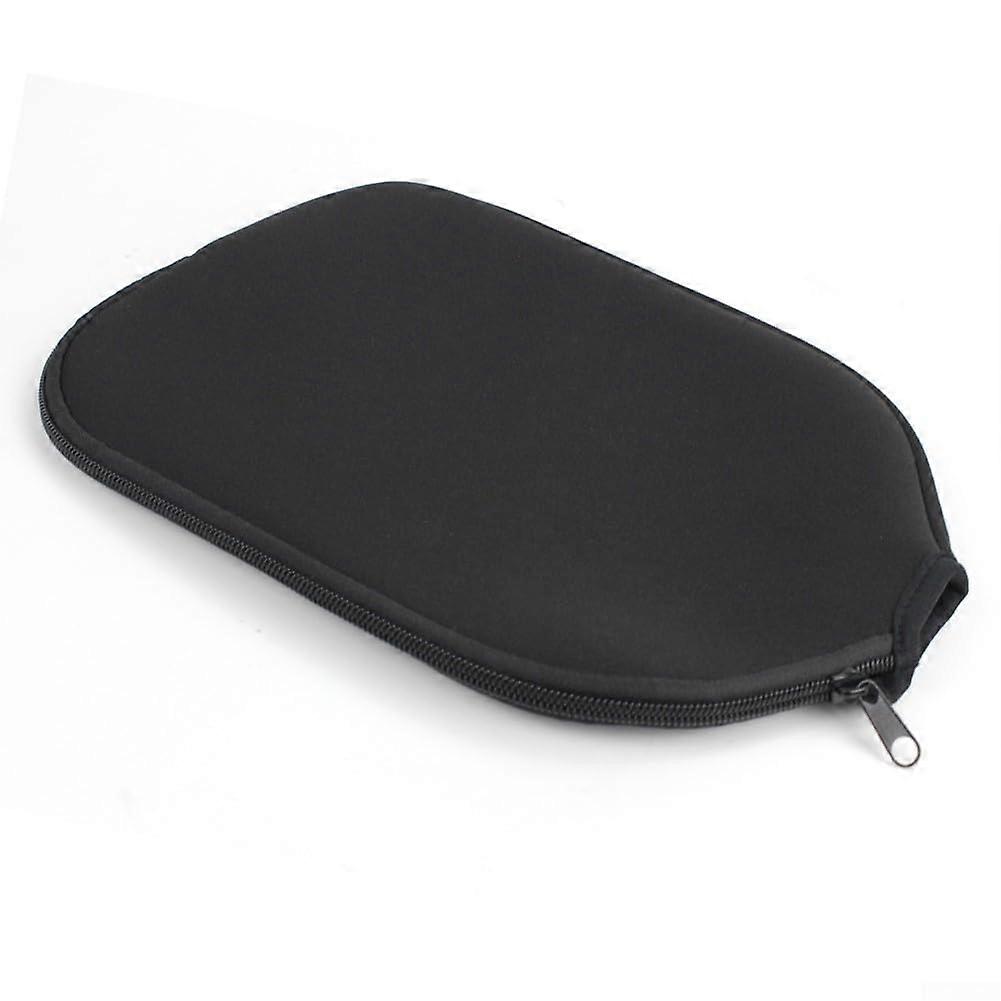 Neoprene Paddle Covers for Pickleball, Waterproof Black Carry Bag, Cushioned Design, Fits Standard Paddles