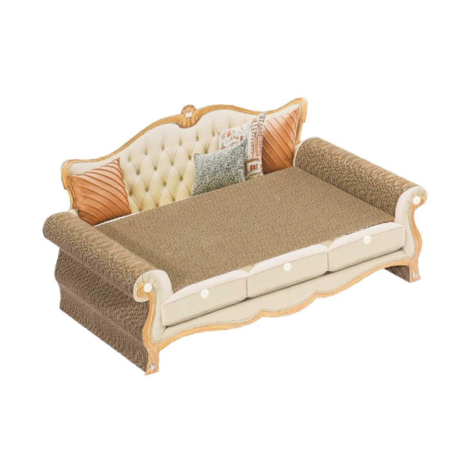 Katzenkratzbrett Cat Scratching Board, Cat Bed, Extra Large, Durable Corrugated Cardboard Sleep Box, Pet Lounge Style A