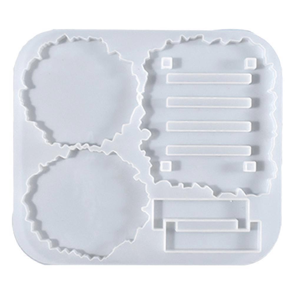 Cup Mat Making Mold Silicone Coaster Mold for DIY Use