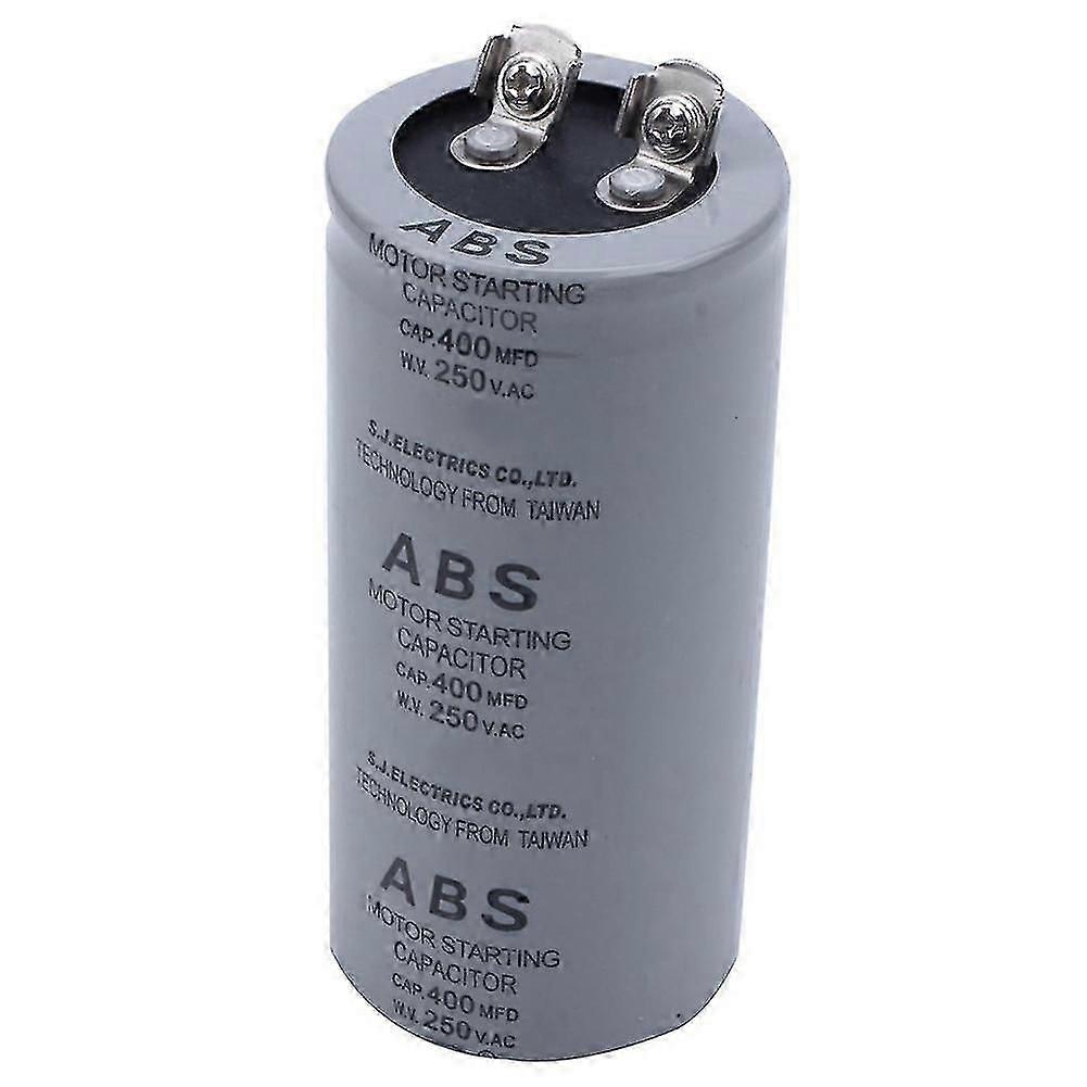 ABS 400MFD 400uF 250V κυλινδρικός πυκνωτής εκκίνησης μηχανών εναλλασσόμενου ρεύματος
