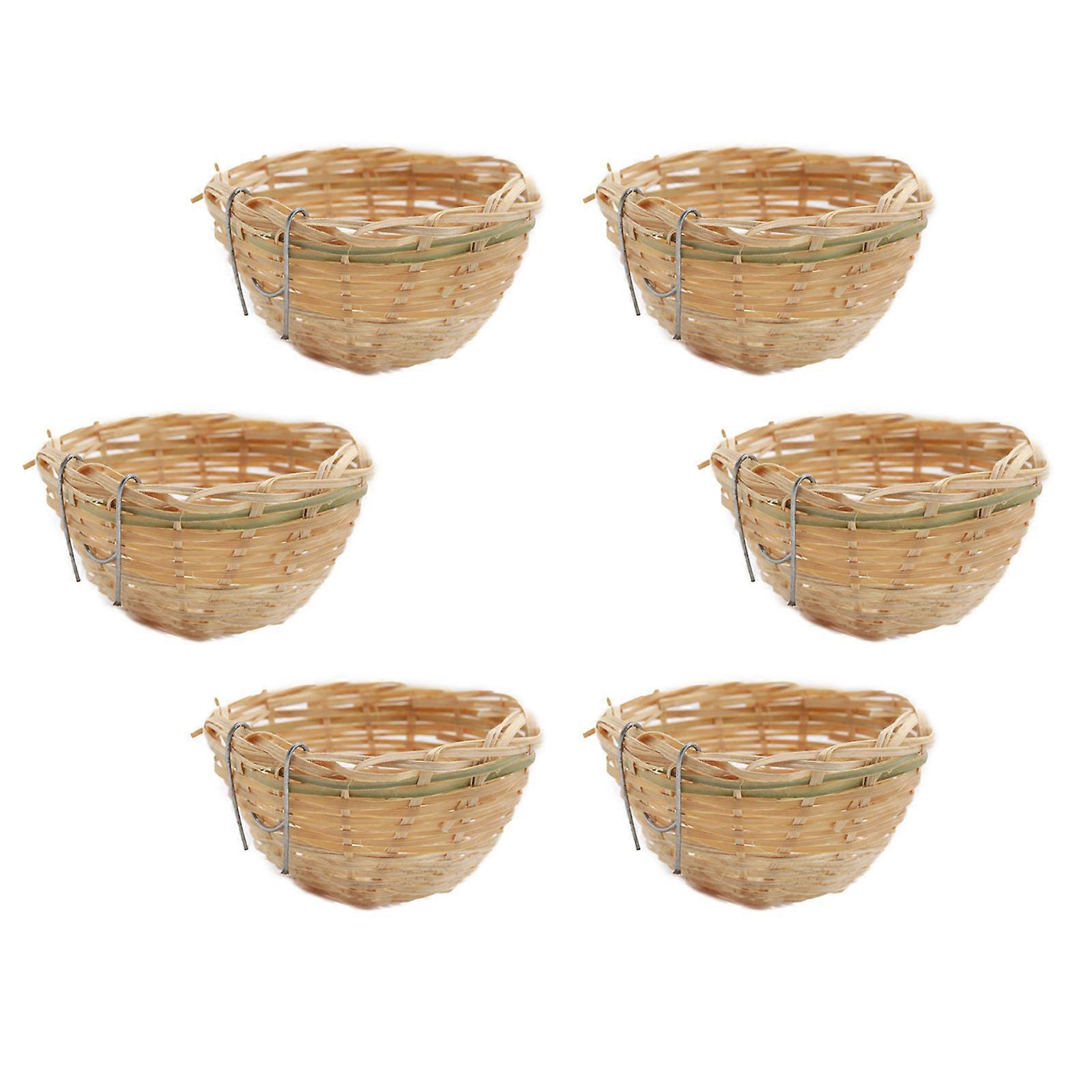 Bird Shelter Hatching Breeding Breathable Structure Hanging Hook Included for Outdoor Bird Habitat Multicolor